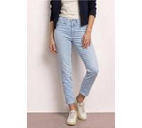 Comfort-fit-Jeans STREET ONE, Damen, Gr. 32, Länge 28, ultra bleached wash, Jeans, 98% Baumwolle, 2% Elasthan, unifarben, knöchelfrei, Jeans, im Loose Fit (15665623-32) ultra bleached wash