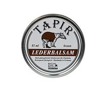 TAPIR LEDERBALSAM Glattlederpflege 85 ml Dose: Farbe: braun