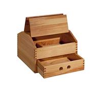 Tapir Schuhputzbox Massivholz Buche handgefertigt ohne Inhalt Natur geölt