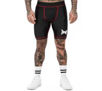 Tapout Herren Funktionsshorts schmale Passform Pendant Black/White/Red XXL, 960029