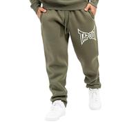 Tapout Herren Jogginghose Lifestyle Basic Jogger Normale Passform, Olive/Ecru, XL