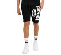 Tapout Herren Shorts Normale Passform Active Basic Shorts Black/White 3XL, 940003