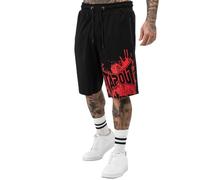 Tapout Blashed Shorts Rot,Schwarz XL Mann