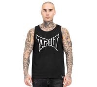 Tapout Herren Singlet Normale Passform Tipton Singlet Black/White M
