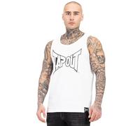 Tapout Herren Singlet Normale Passform Tipton Singlet White/Black XXL