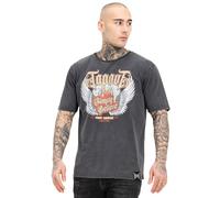 Tapout Herren DELLANO T-Shirt, Washed Grey, XL