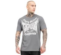Tapout Haily Be Short Sleeve T-shirt Grau 2XL Herren