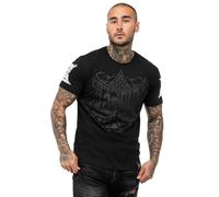 Tapout Herren T-Shirt Normale Passform ACE of Spades, Black/Grey/White, 3XL, 940018