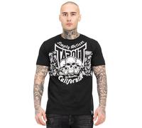 Tapout Adelantos Short Sleeve T-shirt Schwarz 2XL Mann