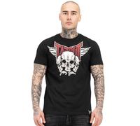 Tapout Kurzarm-T-Shirt Hamlines Normale Passform Schwarz 3XL Herren