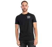 Tapout Herren PUNKASS Tee T-Shirt, Black/Grey, M