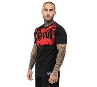 Tapout Splashed Short Sleeve T-shirt Schwarz L Mann