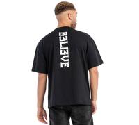 Tapout B3li3ve Short Sleeve T-shirt Schwarz S Herren