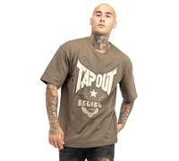 Tapout Herren T-Shirt Oversize DOYLEN Brown/Sand/Black L