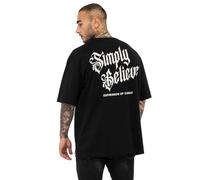 Tapout Simply Believe Short Sleeve T-shirt Schwarz XL Mann (Herstellerartikelnummer: 940013-1500-XL)