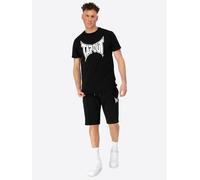 Tapout Herren T-Shirt & Shorts Set normale Passform FALLON, Black, S