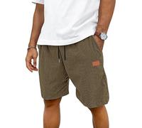 TARAINYA Corduroy Kurze Hosen Herren Sommer Baumwolle Mit Kordelzug