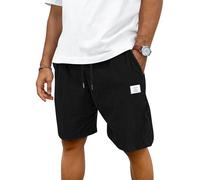 TARAINYA Corduroy Kurze Hosen Herren Sommer Baumwolle Mit Kordelzug