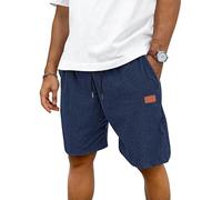 TARAINYA Corduroy Kurze Hosen Herren Sommer Baumwolle Mit Kordelzug