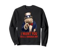 Tardigrade USA Funny Vintage 4th Juli Retro American Veteran Sweatshirt