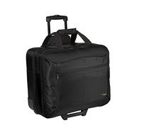 Targus CityGear Laptop Roller Bag / Suitcase / Trolley Best for Business Travel, fits laptops up to 17.3” - Black/Grey