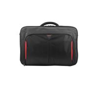 Targus Notebooktasche Laptoptasche Classic+ bis zu 18 " [schwarz/rot, bis 45,7cm (17-18")] - Softwareupdates: bis ca.