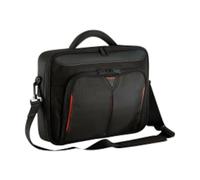 Targus Notebooktasche Laptoptasche Classic+ bis zu 15,6 " [schwarz/rot, bis 39,6cm (15,6")]