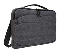 Targus Groove X2 schmale Tasche, vielseitige Laptoptasche 13 Zoll, wasserabweisende Umhängetasche für Notebooks, ideal für Uni und Büro - Charcoal, TSS979GL