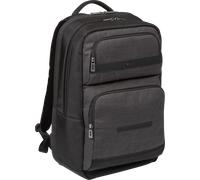 Targus CitySmart Rucksack Lässiger Rucksack Schwarz, Grau Kunstleder, Polyurethan (PU)