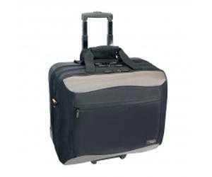 Targus XL City.Gear Rolling Notebook Case 17,3 Zoll schwarz-silber