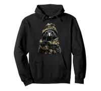 Tarnung Krähe Camo Rabe Tier Jäger Wildlife Jagd Pullover Hoodie