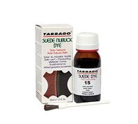 Tarrago | Nubukleder Wildlederfarbe 50 ml | Färbung für Schuhe, Taschen und Accessoires | Geeignet für natürliches und synthetisches Wildleder, Nubuk und ähnliche (Dunkelgrau 15)
