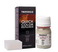 Tarrago | Quick Color 25 ml | Färbemittel für Schuhe Leder Glattleder Canvas Accessoires | Schnell trocknendes Färbemittel Schuhe repariert und kleinen Abnutzungserscheinungen schützt(Smoke 604)