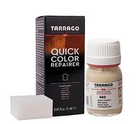 Tarrago | Quick Color 25 ml | Färbemittel für Schuhe Leder Glattleder Canvas Accessoires | Schnell trocknendes Färbemittel Schuhe repariert und kleinen Abnutzungserscheinungen schützt (Pink Beige 660)