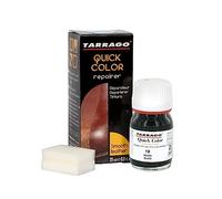 Tarrago | Quick Color 25 ml | Färbemittel für Schuhe Leder Glattleder Canvas Accessoires | Schnell trocknendes Färbemittel Schuhe repariert und kleinen Abnutzungserscheinungen schützt (Schwarz 18)