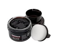 Tarrago | Self Shine Cream Kit 50 ml | Nourishing Cream of Natural Waxes For Shining Leather Smooth Natural or Synthetic Leather Shoes | With Sponge Applicator (Dunkelbraun 06)