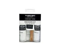 Tarrago Sneakers Care Kit | Reinigungsset für Schuhe | 1 Reiniger und 1 Protektor | Spezialbürste für Sneakers + 1 Microfasertuch