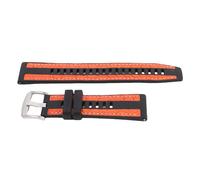 TARSHYRY Gummi-Uhrenarmband, Ersatz für Uhr GT4, 22 Mm, Rutschfestes, Weiches Sportarmband, Langlebiges Harz-Gummi-Armband für Aktiven Lebensstil (ORANGE)