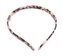 TARSHYRY Kein Druck-Stirnband, Rutschfestes Harz, Dünne U-förmige Stirnbänder für Brillenträger, Make-up, Gesichtswaschen, Haar-Accessoire für Frauen (Beige Testudinarious)