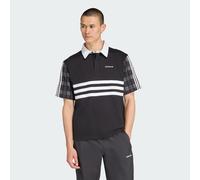 Tartan Regular Rugby Poloshirt Black S