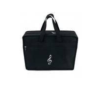Tasche agifty Portfoliotasche Violinschlüssel schwarz