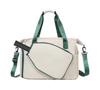 Tasche Für Damen,Sporttasche Mit Flaschenhalter Und Schuhfach - Mit Flaschenhalter, Schuhfach, Wasserdicht, Großzügige Tragetasche Für Schläger, Badminton, Familienreisen, Sportstudio Und Training