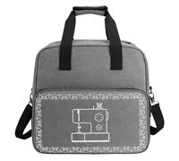 Tasche Für Nähmaschine - Craft Case Cover, Aufbewahrungstasche | Multi-Pocket Nähen Organizer Mit Schleife Gürtel Und Fächer Für Notizen, Werkzeuge, Fußpedal, Schere, Spulenhalter, Reisebeschleunigung