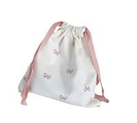 Tasche, kleine Geschenkbeutel, tragbar, für Kosmetika, Kordelzug, Aufbewahrung, Schleifen, Make up, Kordelzug, tragbare Aufbewahrungsbeutel