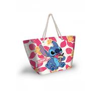 Disney Lilo und Stitch Ice Cream-Soleil Strandtasche, Rosa, 52 x 37 cm