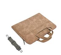 Tasche Sleeve Hülle Kompatibel mit 13-15 Zoll Laptop,MacBook Air/Pro,Laptoptasche Kasten mit Zusätzlichem Stauraum Polyester Tasche Khaki(kein Geldbeutel) 13"