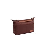 Taschen-Organizer for MCM Mini-Tragetasche, kompatibel mit Toni Visetos, mit Polyester gefütterter Organizer, Taschen-Organizer-Einsatz, tragbare Kosmetiktasche(Coffee)