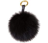 Taschenanhänger Kaninchenfell Pom Pom Schlüsselanhänger Handtaschen, Taschen und Autos in Echtfell Pelz Bommel Anhänger