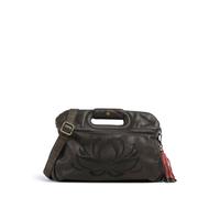 Taschendieb Wien Freundgasse 3 Umhängetasche dunkelgrün, genarbtes Leder, Damen