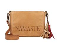 Taschendieb Wien Freundgasse Umhängetasche Leder 19.5 cm braun